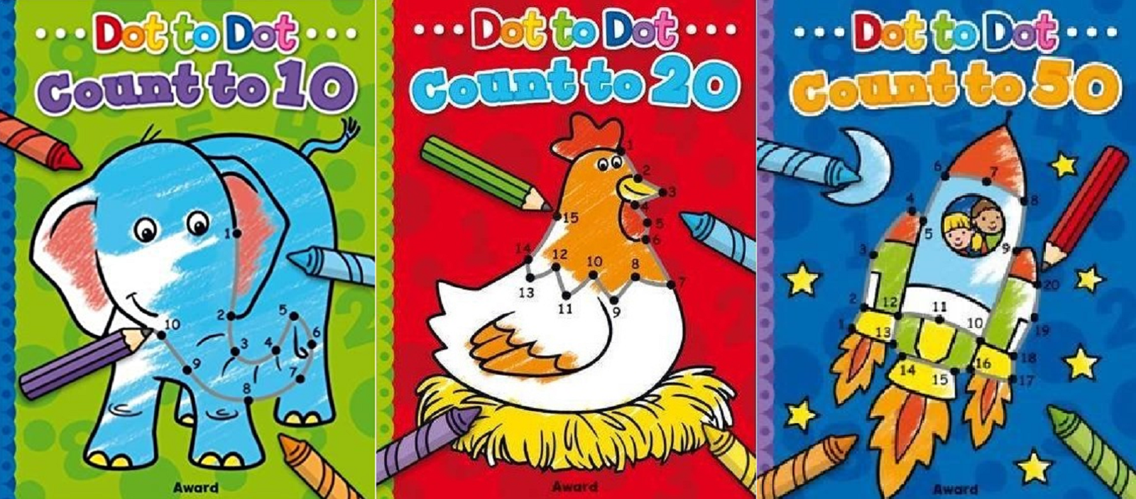 Dot to Dot Count and Colour 1 to 50 by Not Available (Paperback, 2015) - Image 5