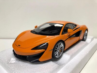 Finished product AUTOart 1/18 McLaren 570S orange from Japan 13062