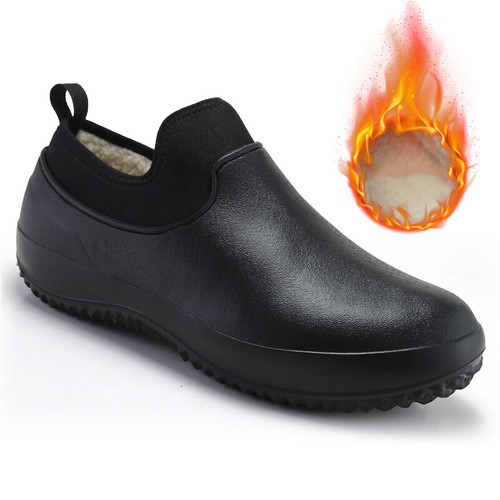 Antideslizantes Chef Zapatos Para Hombre Mujer Cocina Zapatos de Seguridad Invierno Forrados de eBay