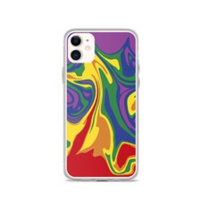 Funda iPhone LGBTQ Rainbow Pride Unicornio Amante Artista Hipster Celular Accesorios