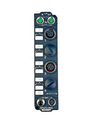 Beckhoff EP4374-0002 | EtherCAT Box, 2-channel analog input + 2ch output