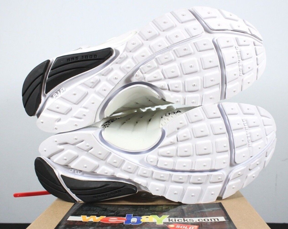 Nike Air x Off White Presto White Gray Sneakers Boy's Size Nike Air x Off White Presto White Gray Sneakers Boy's Size