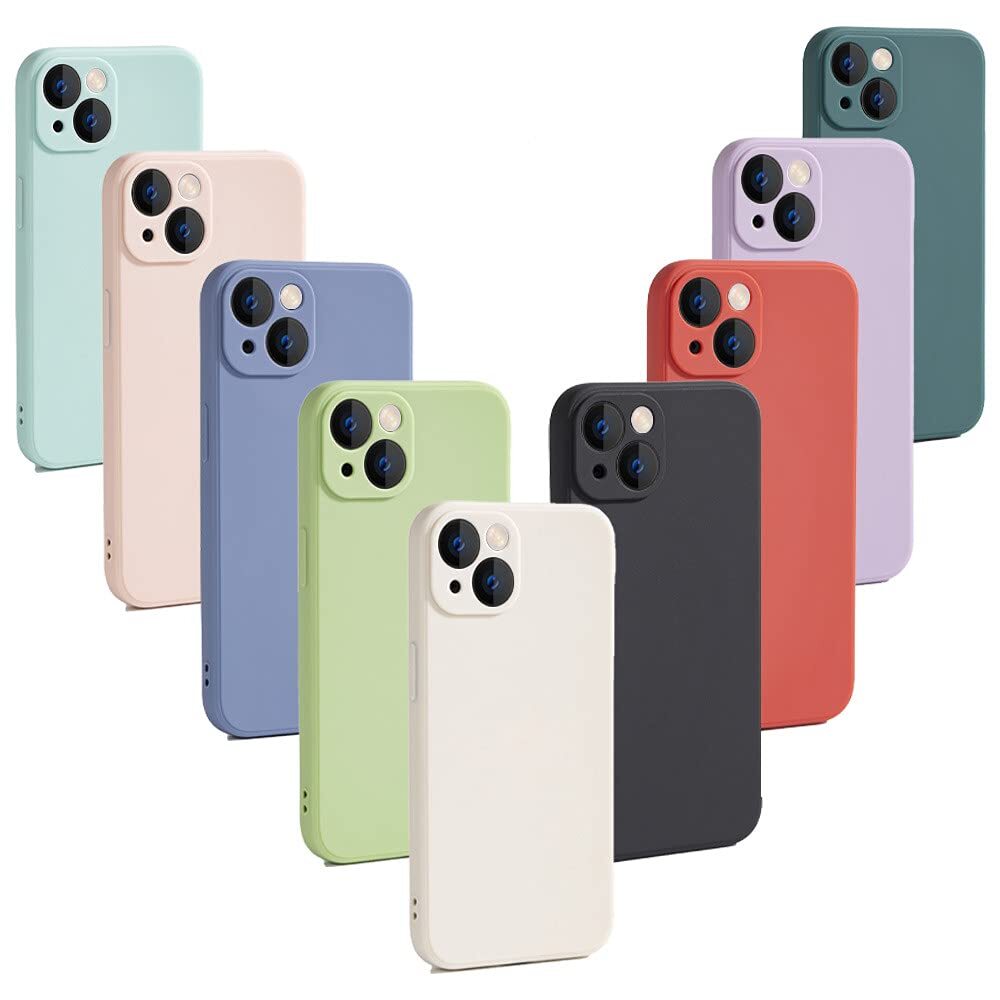 iPhone 17 16 E 15 14 13 12 11 Pro Max Plus Mini Case Shockproof Silicone Cover