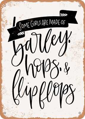 METAL SIGN - Some Girls - Vintage Look