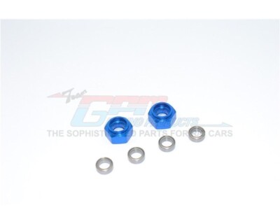 GPM Racing Alu Radmitnehmer blau für Tamiya DT03 GPMDT3010FB 