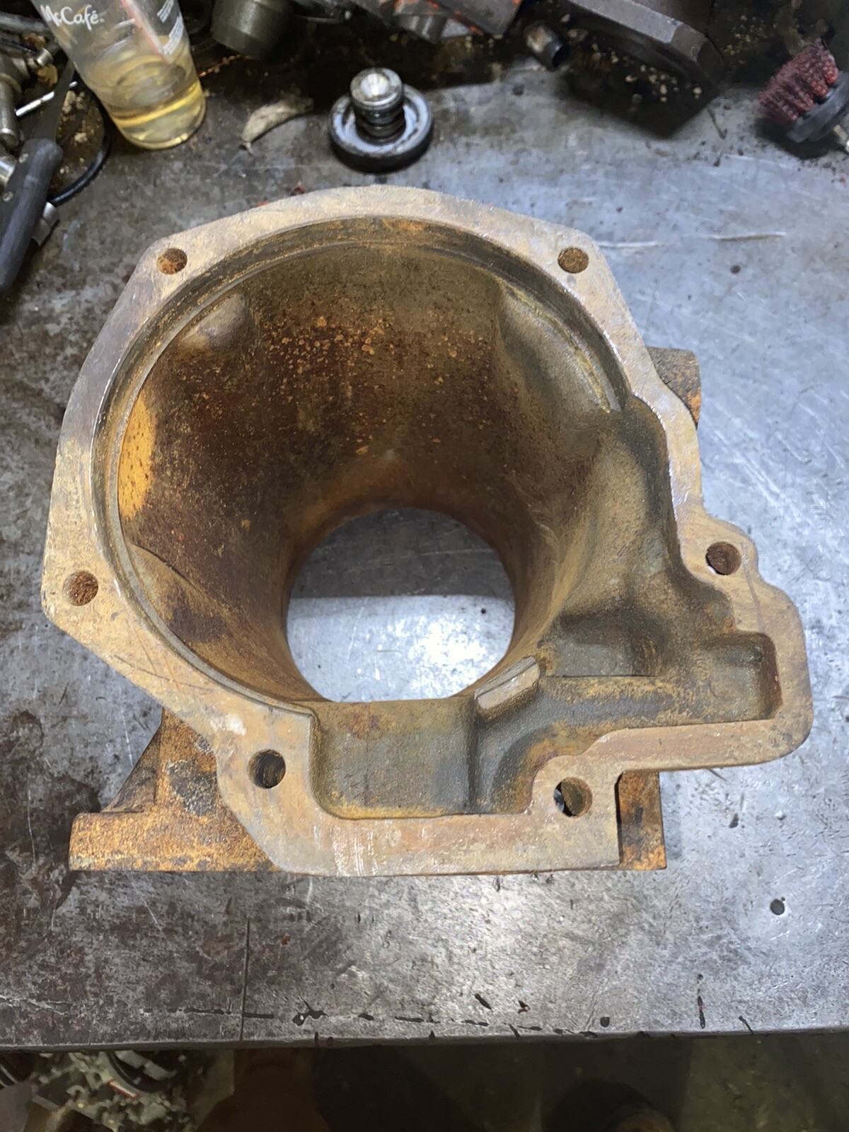 Ford C6/NP 205 transfer case adapter F150/250 Full size Bronco D7TP 8