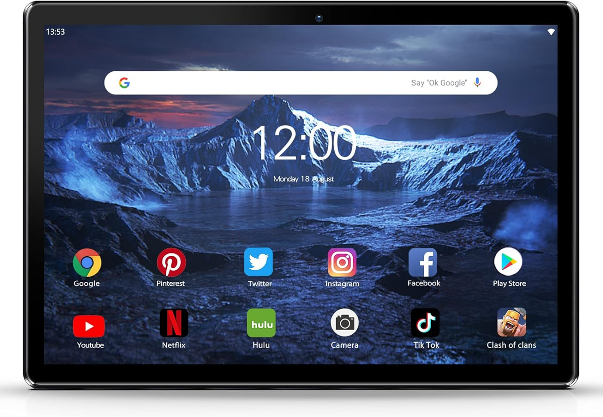 10'' Tablet Android 13 Phone Tablet with SIM Slot, 64GB Quad Core