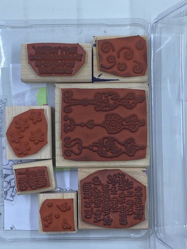 Stamping Up Rubber Wood Stamp Sets YOU PICK List #3 Complete Crafts Scrapbooking - Picture 478 of 896