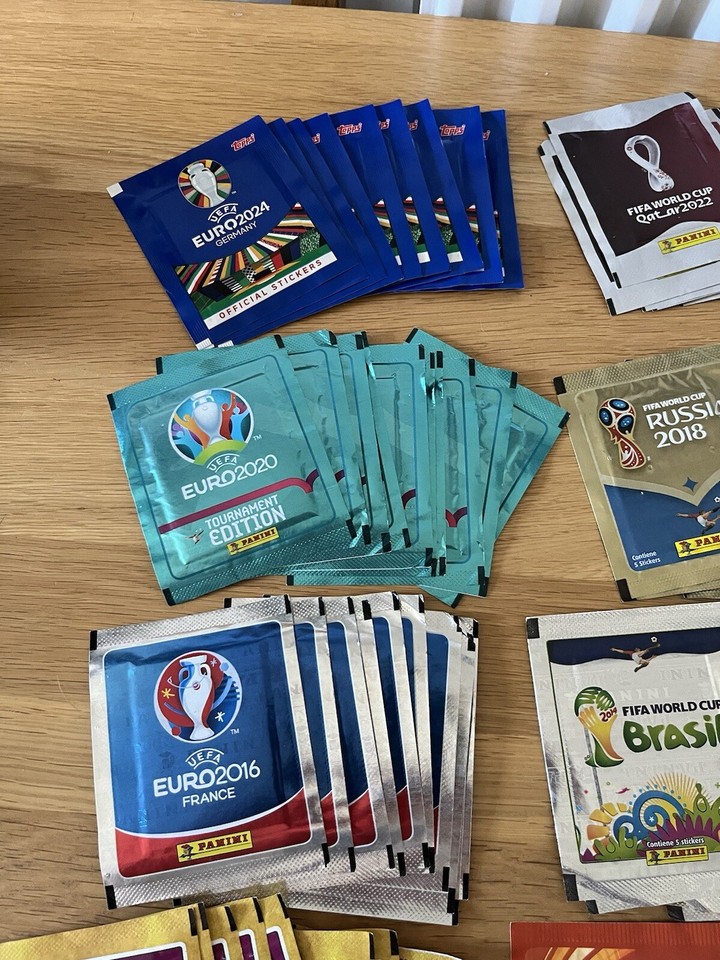 Panini FIFA World Cup/ Euro Stickers Sealed Unopened Packets eBay