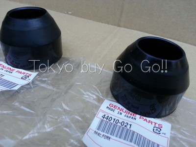 3Kawasaki Z1 H1 H2 KH500 Front Fork Dust Shield set NEW Genuine