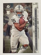 2022 Panini Chronicles Luminance Raiders Zamir White Rookie RC #210