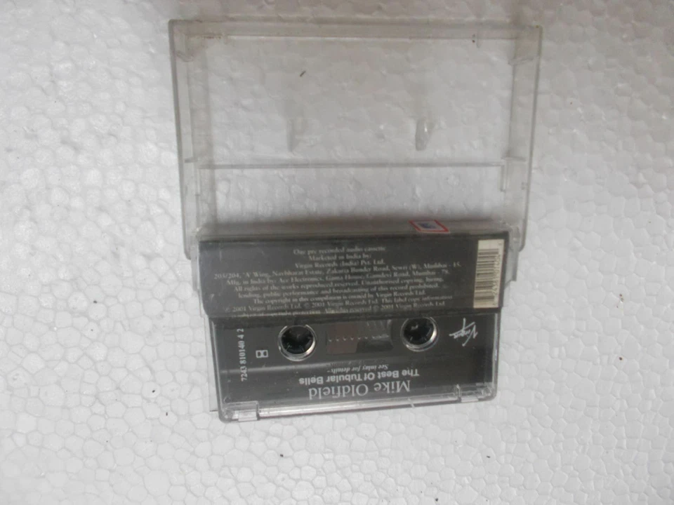 MIKE OLDFIELD THE BEST OF TUBULAR BELLS RARE orig CASSETTE TAPE INDIA  2001 - Image 4 of 4