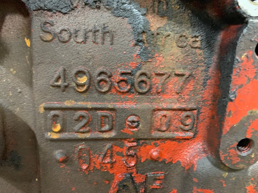 Cummins ISX Engine Cylinder Block 4965677 From 2008