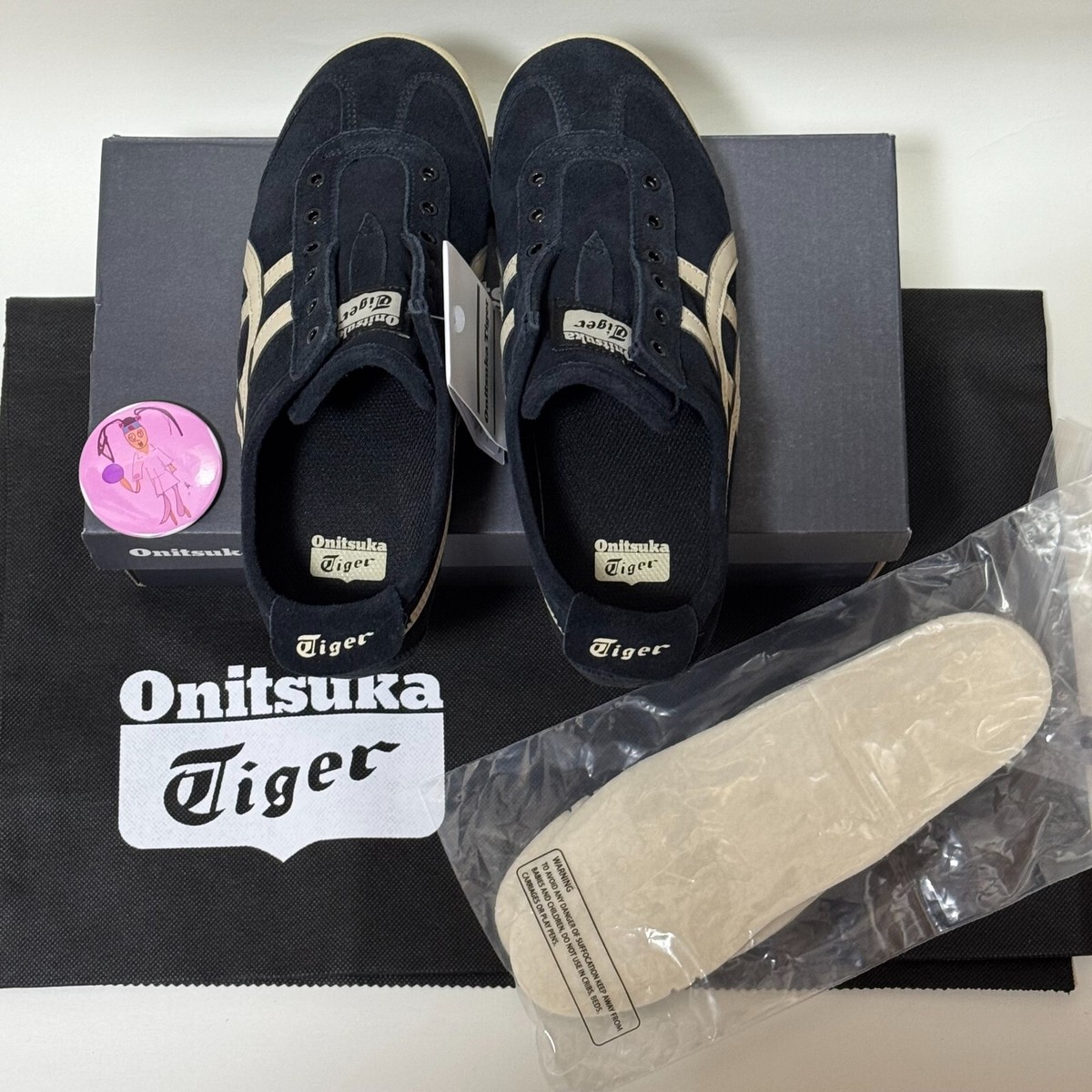 Onitsuka Tiger MEXICO 66 SLIP-ON Unisex 1183C157.001 BLACK/PUTTY