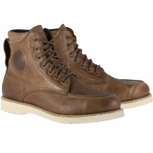 botas marrones hombre