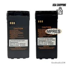 NNTN7335 High Capacity Li-ion IMPRES Battery For XTS2500 XTS1500 PR1500