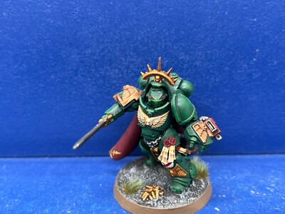 Primaris Captain in Gravis Rüstung der Dark Angels GUT BEMALT 3