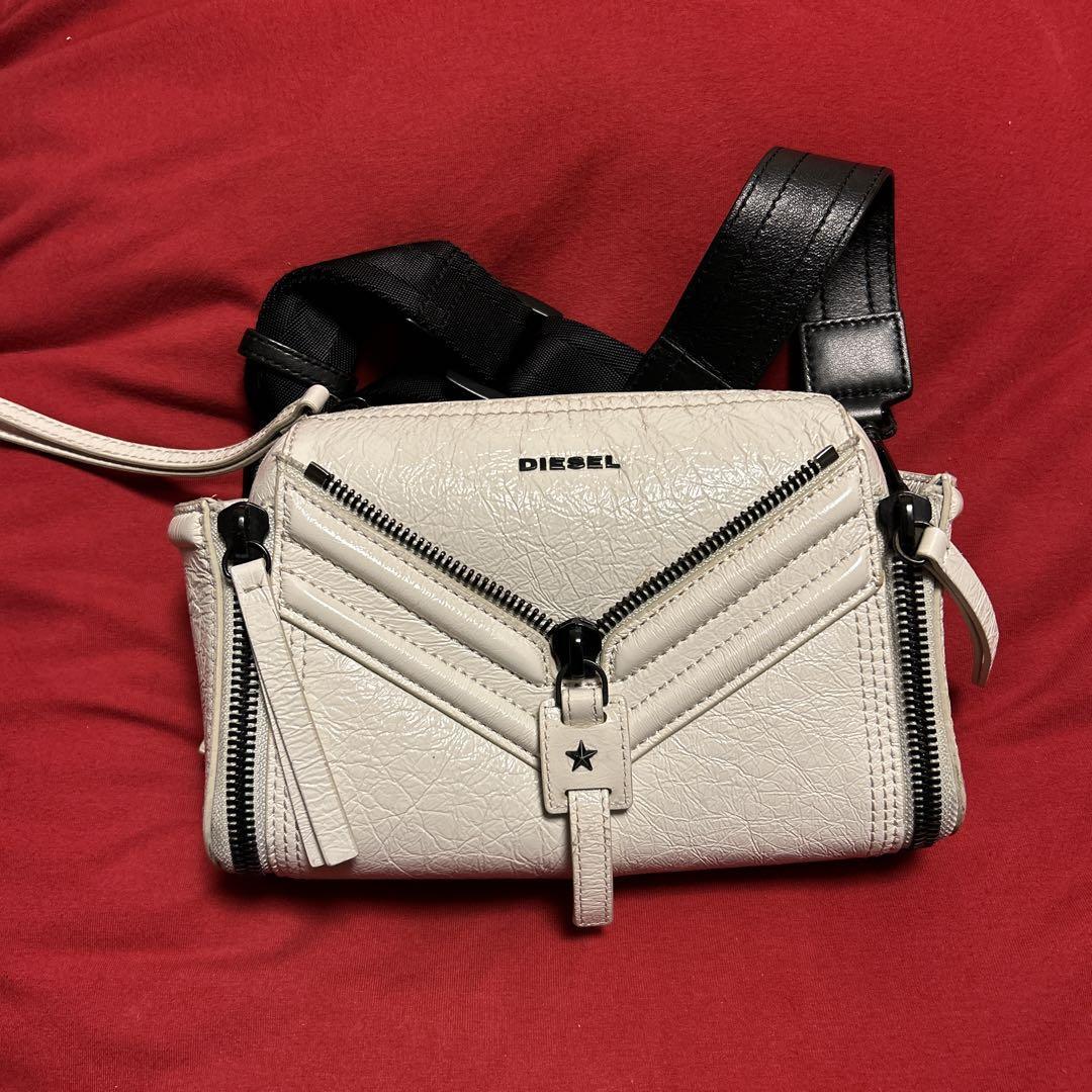 バッグ diesel white shoulderbag archives Diesel Men White Shoulderbag Archives Luxury Stylish Urban