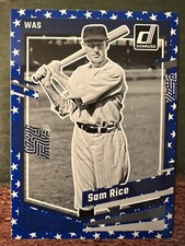 2023 Donruss Independence Day Sam Rice Washington Senators