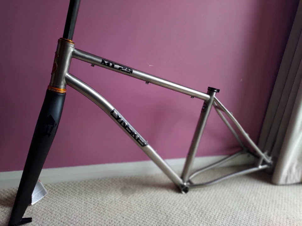 Lynskey MT29 Titanium Frame + 3T Rigid Team Fork- Size Large - New. - Image 2 of 4