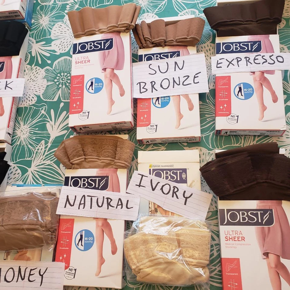 Jobst Ultra Sheer CT 20-30 Compression THIGH High Stockings Size Color Lace Regu - Image 4 of 4