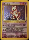 Pokémon TCG Mewtwo Base Set 10/102 Holo Unlimited Holo Rare Graded 10
