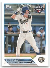 2023 Topps Pro Debut #PD-42 Sean McLain Rancho Cucamonga Quakes 3AN
