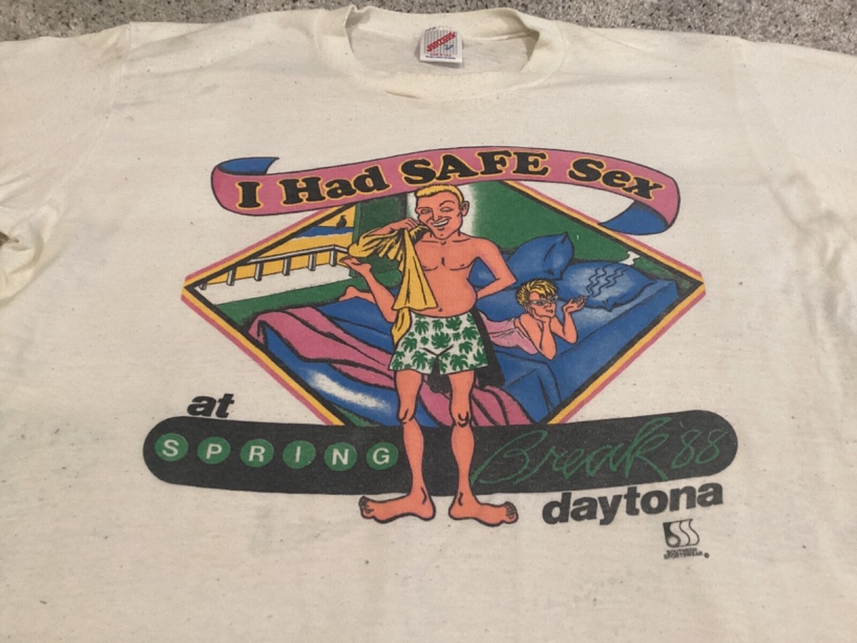 T-shirt Souvenir 'Spring Break 2011 Daytona Beach' - Taille M - Marque Gildan