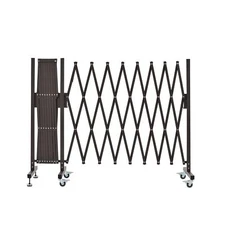 Easily Assembled Expandable Metal Barricade, Decorative Garden Fence, 23 Feet...