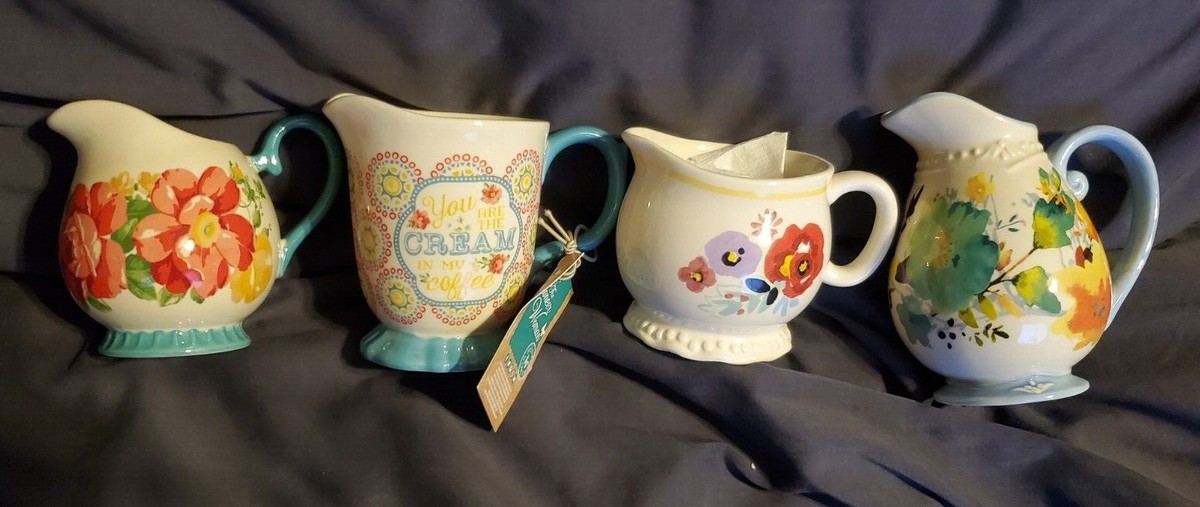 Pioneer Woman Mini Pitcher/Creamers Choose One