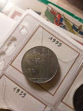 LOTTO MONETE 100 LIRE 1955-1989