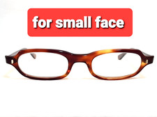 VTG GLASSES FOREMOST READING FRAME EYEGLASSES HALFMOON TORTOISE SMALL FRAMES 