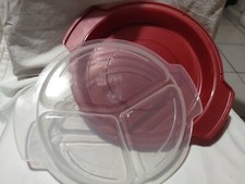 Pyrex Mikrowellenteller Mikrowellengeschirr Fächer Teller Portionsteller Mikro