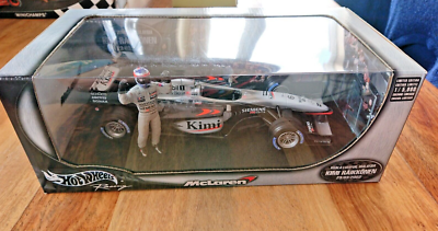 Hotwheels 1:18 McLaren F1 Car & Kimi Raikkonen Figure Malaysia