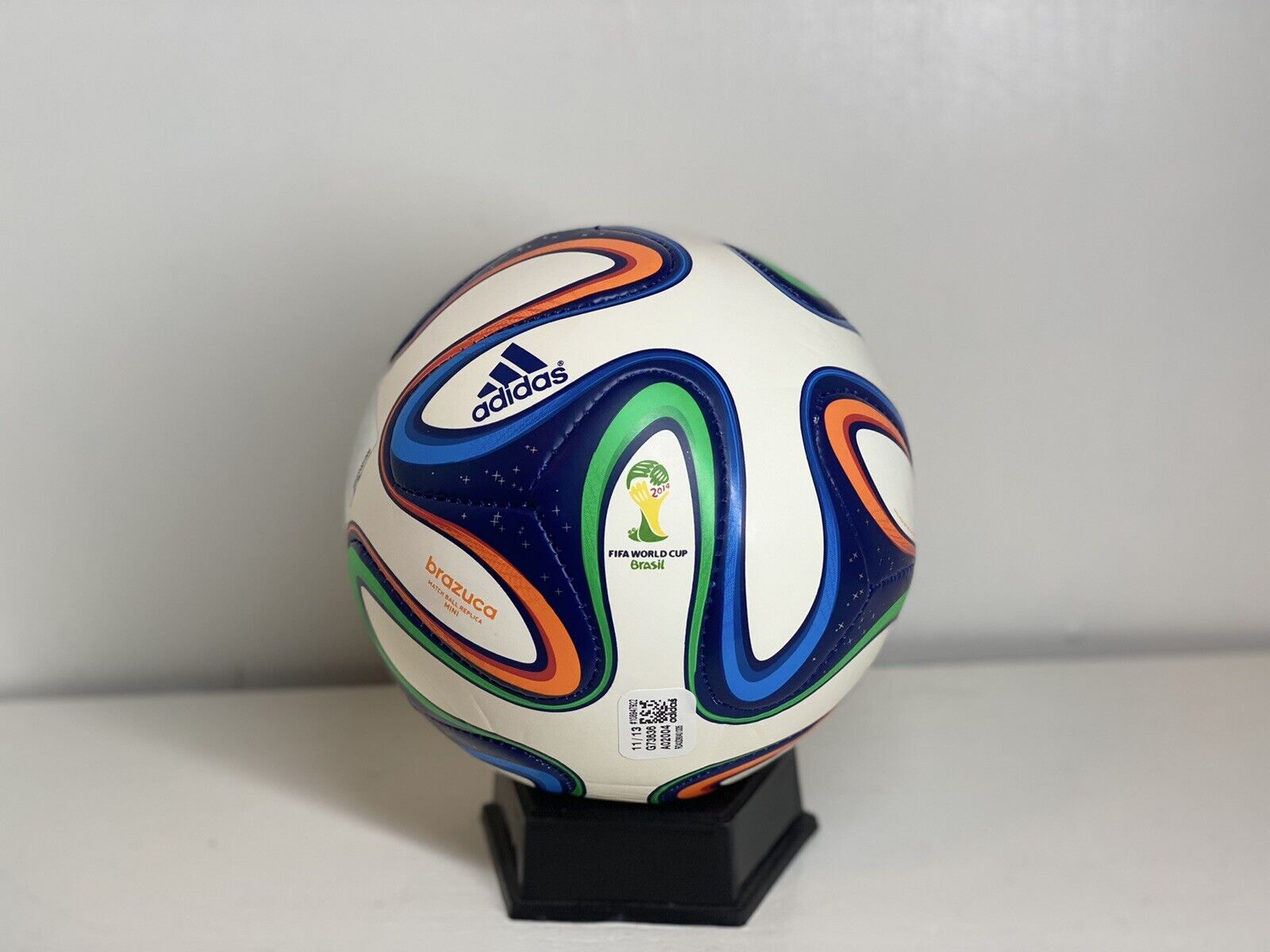 Schrijf een brief vrijheid Ondergeschikt adidas Brazuca Mini Soccer Ball Br019255153 FIFA 2014 World Cup Brasil for  sale online | eBay