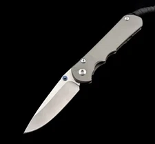 Chris Reeve Large Inkosi Titanium Handle Folding Knife  Hunting Pocket EDC Knife