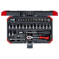 "Gedore red R49003033 SteckschlüSsel-Satz 1/4\" Sw4-13Mm 33-Teilig"