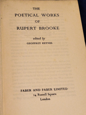 THE POETICAL WORKS OF RUPERT BROOKE