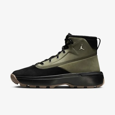 MENS SIZE 11 Nike Jordan City Boot Hiking/Work HV4580-201 OLIVE GREEN