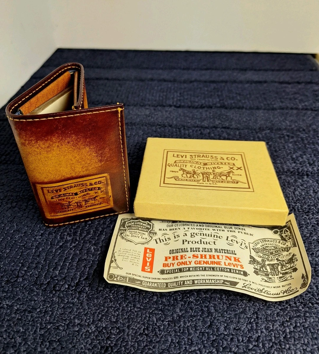 Levi's Denim Folding Wallets for Men for sale | eBay