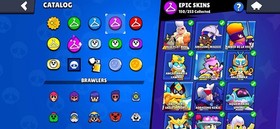 71 TROPHY./60Max Brawler/Many Max Rank 99/99Brawler/8 LEG/16Mithic/150 Epic.