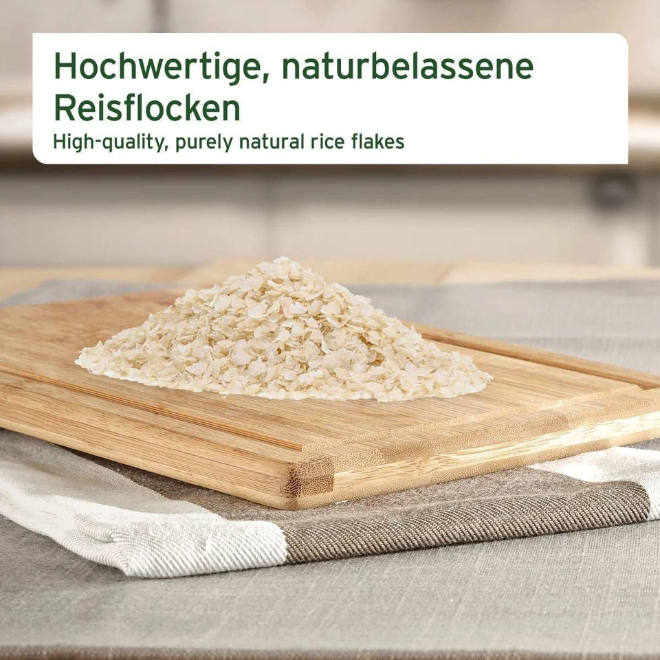 AniForte Reisflocken für Hunde 1kg - BARF Futter Ergänzung, glutenfrei - Bild 2 von 4