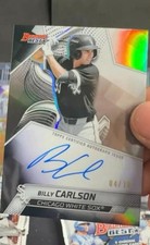 2025 Bowmans Best Billy Carlson Black Auto /10