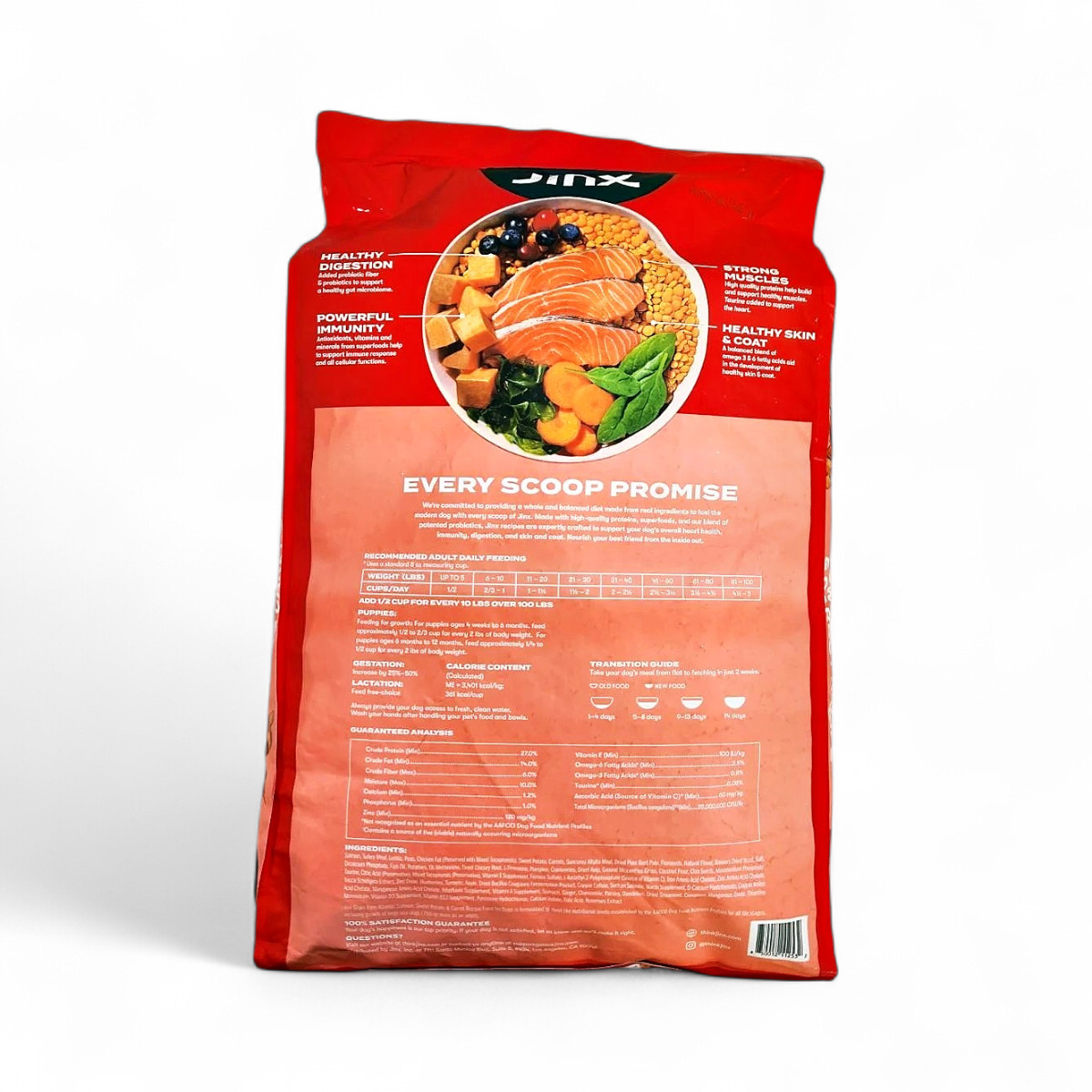 Jinx Salmon, Sweet Potato + Carrot, Grain Free Dry All Stage Dog Food - 23.5 lbs