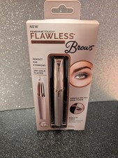 Finishing Touch Flawless Brows Instant Hair Remover Rose/Gold w/ case.