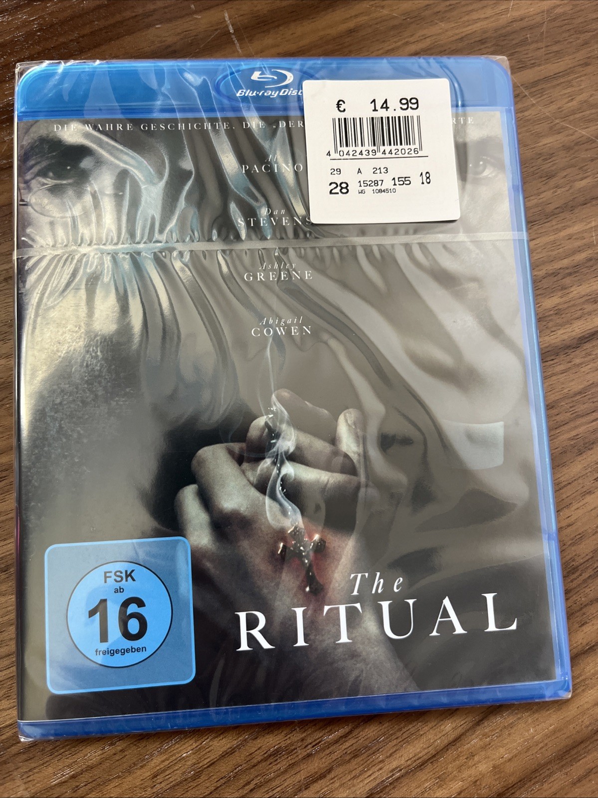 The Ritual [15] Blu-ray Al Pacino New Sealed , German Import English Audio