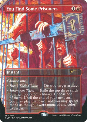 MTG - You Find Some Prisoners - Dungeons & Dragons Secret Lair - Magic