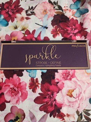 PROFUSION Sparkle Strobe + Define Highlighting Highlighter Palette 4 Shades