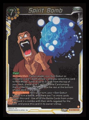 BT20-112 Spirit Bomb - Common Holo Foil Power Absorbed Dragon Ball Super NM