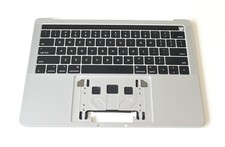 MacBook Pro A1706 13" 2016 Palmrest w/ Keyboard Battery Silver 661-05334 Genuine